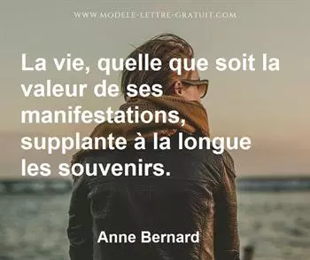 Citation de Anne Bernard