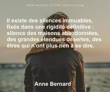 Citation de Anne Bernard