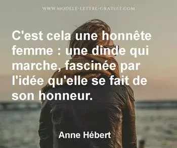 Citation de Anne Hébert