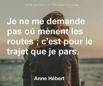 Citation de Anne Hébert