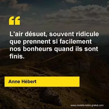 Citation Anne Hébert
