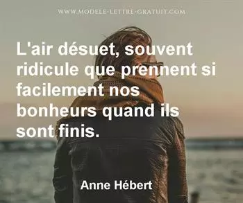 Citation de Anne Hébert