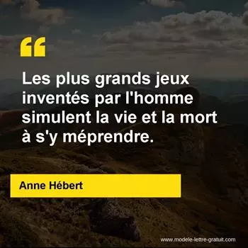 Citation Anne Hébert