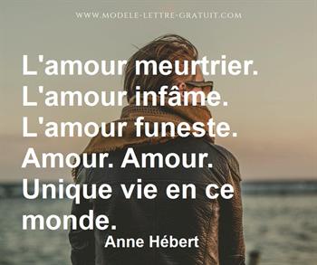 Citation de Anne Hébert