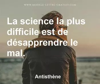 Citation de Antisthène