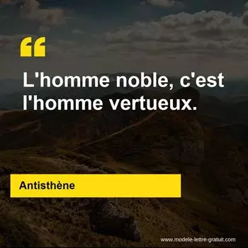Citation Antisthène
