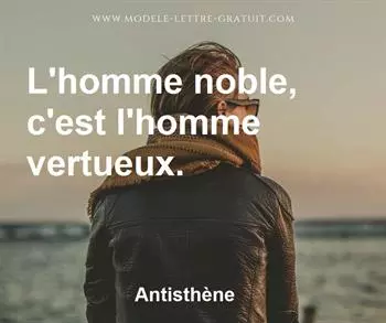 Citation de Antisthène