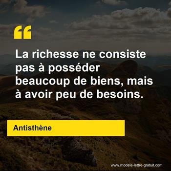 Citation Antisthène