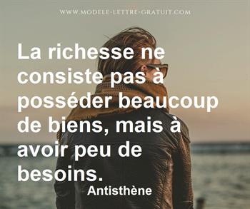 Citation de Antisthène