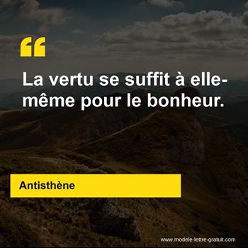 Citation Antisthène