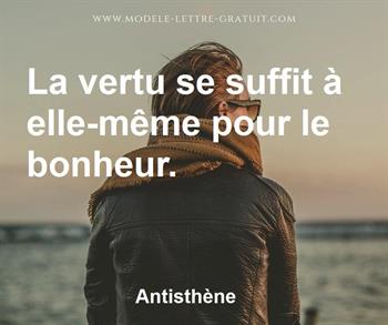 Citation de Antisthène