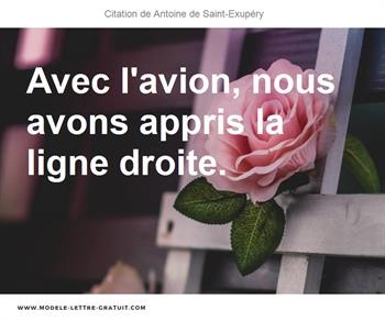 Citations Antoine de Saint-Exupéry