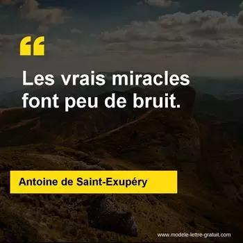 Citation Antoine de Saint-Exupéry