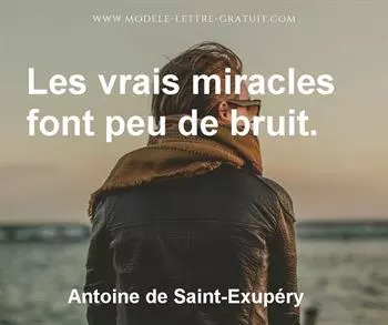 Citation de Antoine de Saint-Exupéry