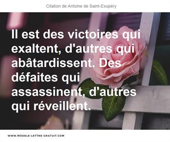 Citations Antoine de Saint-Exupéry
