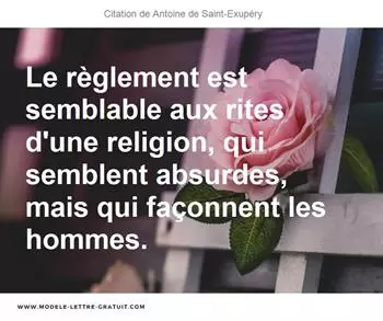 Citations Antoine de Saint-Exupéry