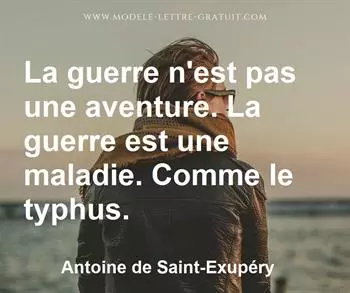 Citation de Antoine de Saint-Exupéry