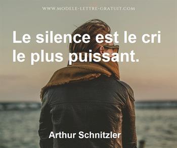 Citation de Arthur Schnitzler