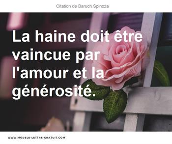 Citations Baruch Spinoza