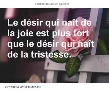 Citations Baruch Spinoza