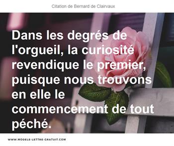 Citations Bernard de Clairvaux