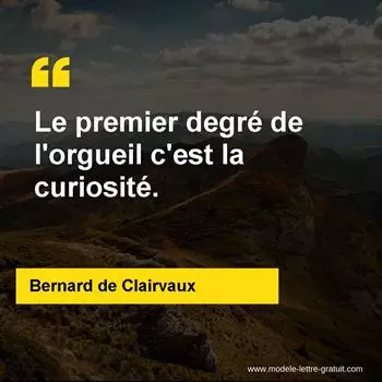 Citation Bernard de Clairvaux