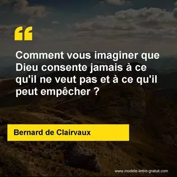 Citation Bernard de Clairvaux