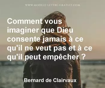 Citation de Bernard de Clairvaux