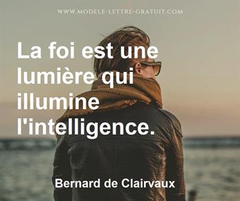 Citation de Bernard de Clairvaux