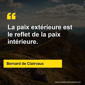 Citation Bernard de Clairvaux