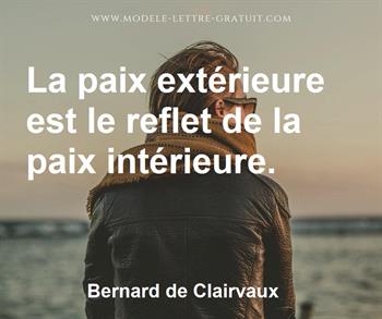Citation de Bernard de Clairvaux