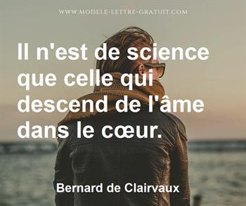 Citation de Bernard de Clairvaux