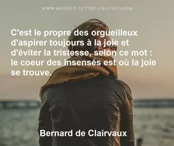 Citation de Bernard de Clairvaux