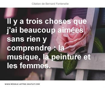 Citations Bernard Fontenelle