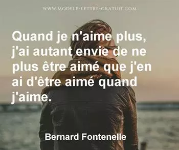 Citation de Bernard Fontenelle