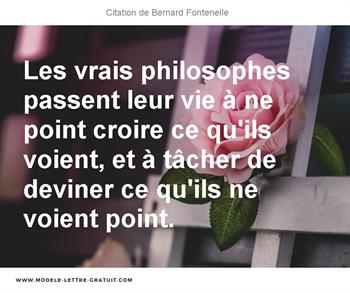 Citations Bernard Fontenelle