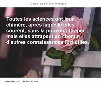 Citations Bernard Fontenelle