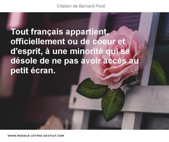 Citations Bernard Pivot