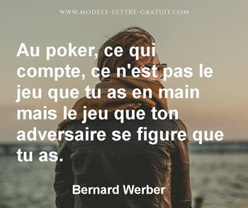 Citation de Bernard Werber