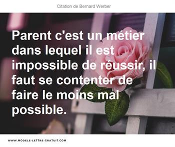 Citations Bernard Werber