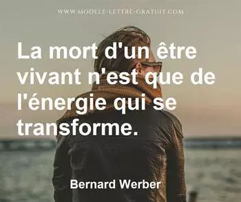 Citation de Bernard Werber