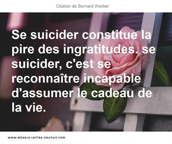 Citations Bernard Werber
