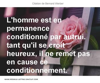 Citations Bernard Werber