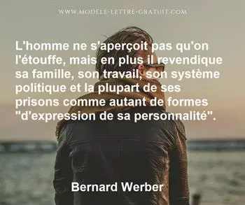 Citation de Bernard Werber