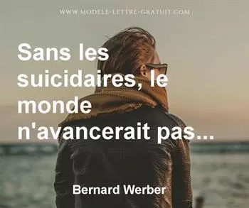 Citation de Bernard Werber