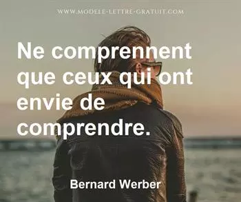 Citation de Bernard Werber