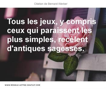 Citations Bernard Werber