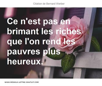 Citations Bernard Werber