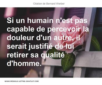 Citations Bernard Werber
