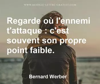 Citation de Bernard Werber
